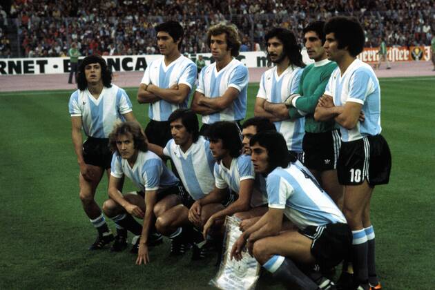 Mannschaftsfoto Argentinien